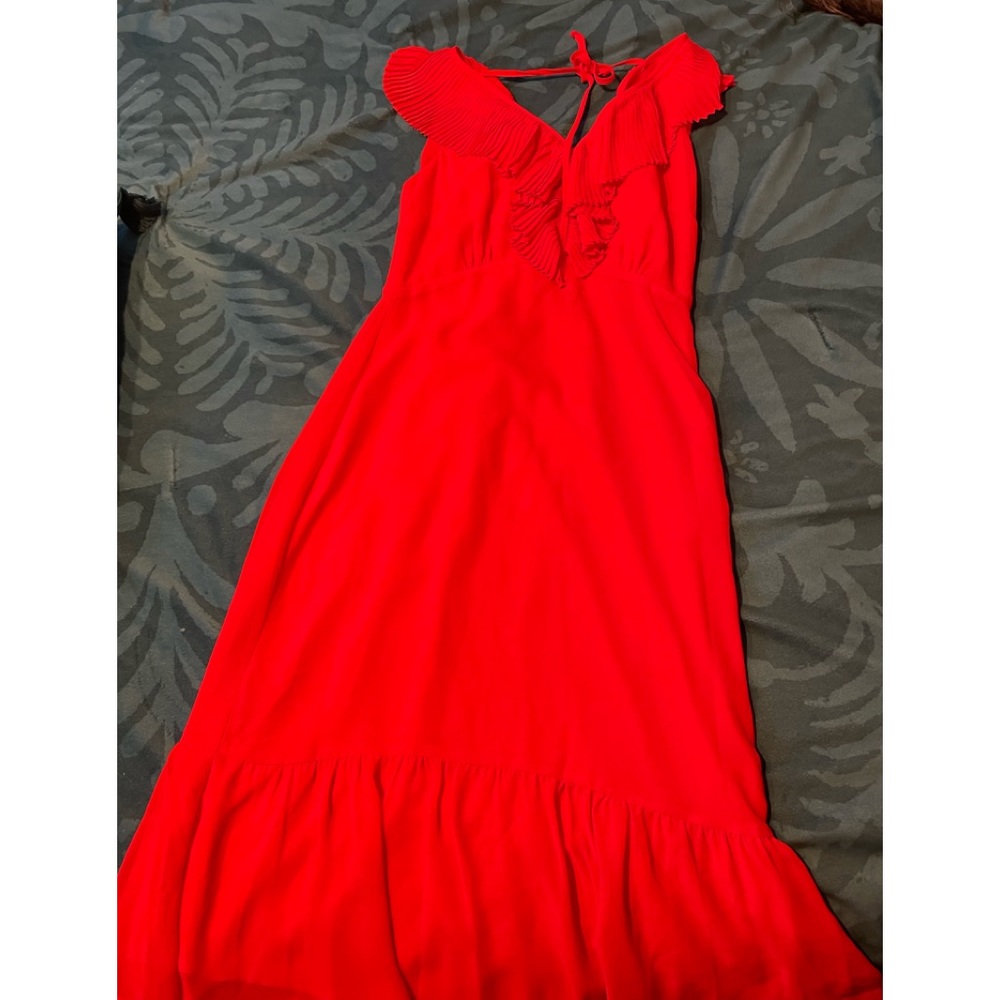 Red MIDI Sam Edelman dress , new with tags, size 0
